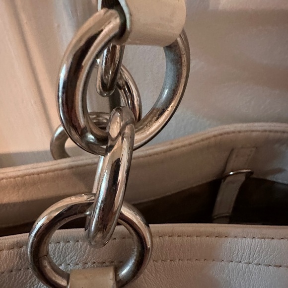 Coach RARE White Tote with Colorful Polka Dots from 2004 - Picture 5 of 16